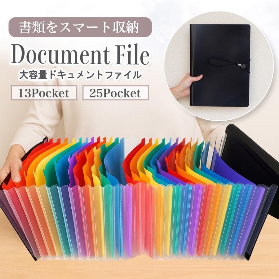 ドキュメントファイル a4 書類ケース 持ち運び ファイル ケース 領収書入れ 書類ケース 書類整理 ファイル a4 領収書入れ フラットファイル おしゃれ 4サイズ | ブランド登録なし