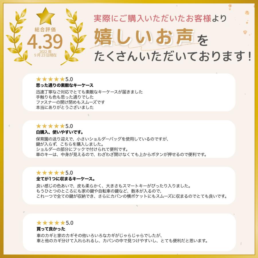 スマートキーケース キーケース 車 革 メンズ レディース スマートキー 大容量 高級 シンプル クリア 2個 鍵 | ブランド登録なし | 02