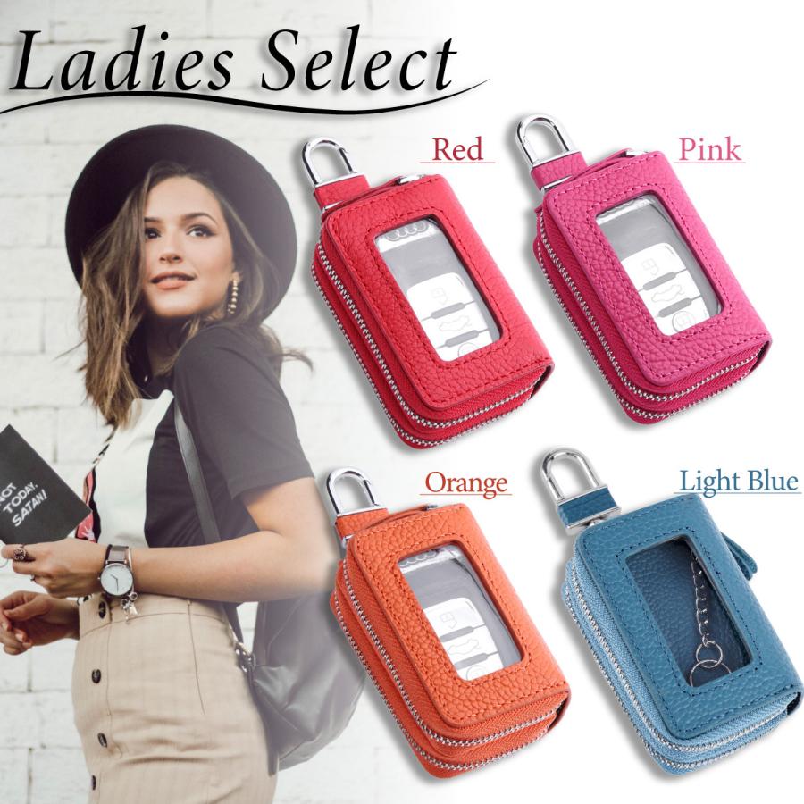 スマートキーケース キーケース 車 革 メンズ レディース スマートキー 大容量 高級 シンプル クリア 2個 鍵 | ブランド登録なし | 11