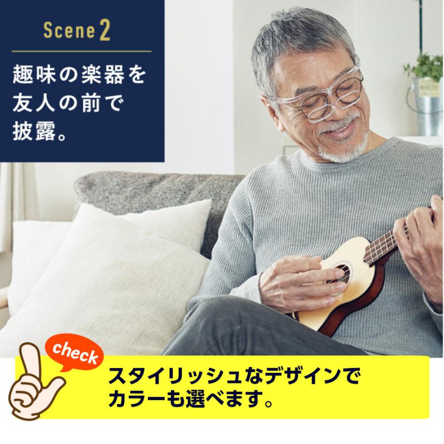 シャルマン ダブルルーペ 拡大鏡 1.62倍 両手が使える かけ外し不要 コンパクト 軽い ルーペ 新品 |  | 08