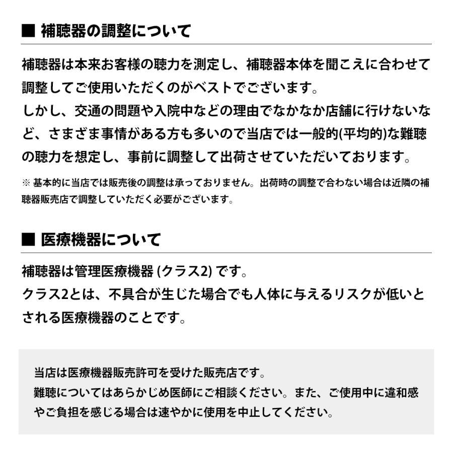 補聴器 耳穴型 プロンプトクリック 両耳用 Prompt Click シーメンス シグニア 小型 電池式 デジタル 右耳用 左耳用 電池2パックプレゼント | シーメンス | 06