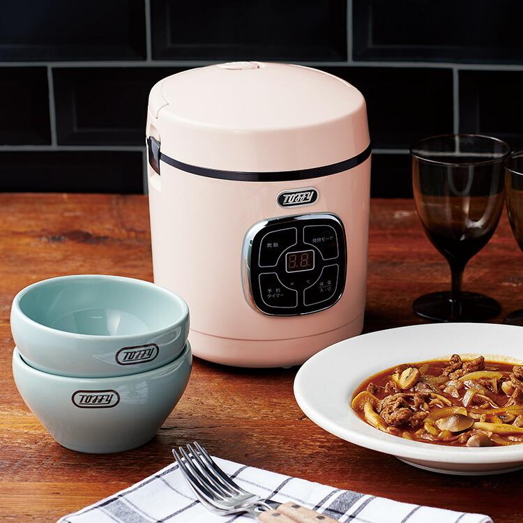 Toffy マイコン炊飯器 Toffy 炊飯器 シェルピンク ペールアクア アッシュホワイト K Rc2 小型炊飯器 炊飯器1合炊き 保温 二人前 短時間 時短 ご飯 S42 エランドショップ 通販 Yahoo ショッピング