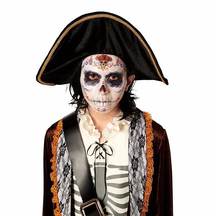 コスプレ ハロウィン フェイスシール シュガースカル パイレーツ 海賊 カラベラ ガイコツ メキシカンスカル メキシコ 髑髏 ドクロ メイクシール コスチューム Z エランドショップ 通販 Yahoo ショッピング