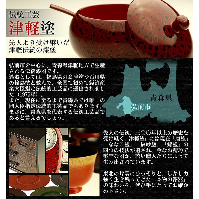 津軽塗 ななこ塗 紋紗塗 重箱6寸紋紗 Io 004 青森県 弘前市 伝統工芸品 イシオカ工芸 天然木 漆器 お重 木製 津軽塗り ギフト プレゼント Z058 エランドショップ 通販 Yahoo ショッピング