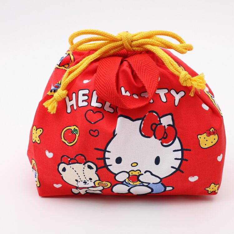 弁当袋 キティ ランチ巾着 ハローキティ クッキー Kb7 キャラクター サンリオ キティ クッキー 弁当袋 巾着 子ども 子供 ランチ Z エランドショップ 通販 Yahoo ショッピング