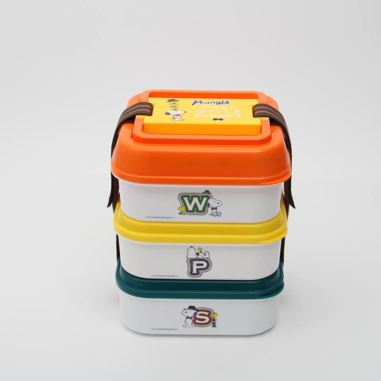 行楽用弁当箱 スヌーピー ピクニック3段ランチボックス Snoopy プレッピースタイル P23 大型弁当箱 大容量 ランチボックス お弁当箱 行楽用 3段 三段 弁当箱 Z223 エランドショップ 通販 Yahoo ショッピング