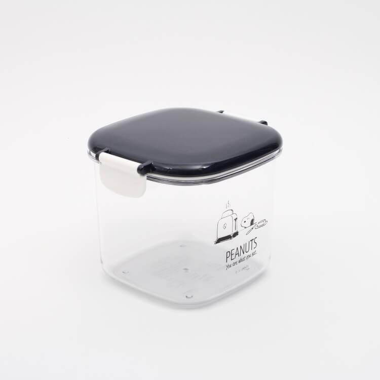 保存容器 スヌーピー タイト保存容器 ピーナッツライフst Rd3 角型 ロック式 密閉容器 クリア容器 スパイスポット ロックタイプ 透明 フタ付き パッキン付き Z エランドショップ 通販 Yahoo ショッピング
