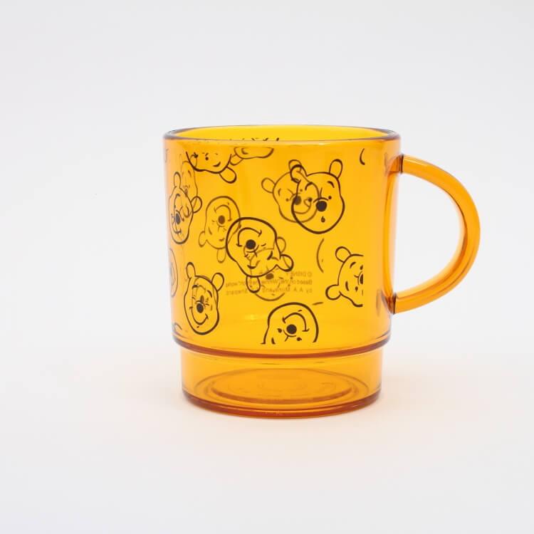 プラコップ くまのプーさん スタッキングカップ プー ハニーパターン Kp1as コップ クリアコップ クリアカップ マグカップ 重なる 重ねられる 食事 うがい Z エランドショップ 通販 Yahoo ショッピング