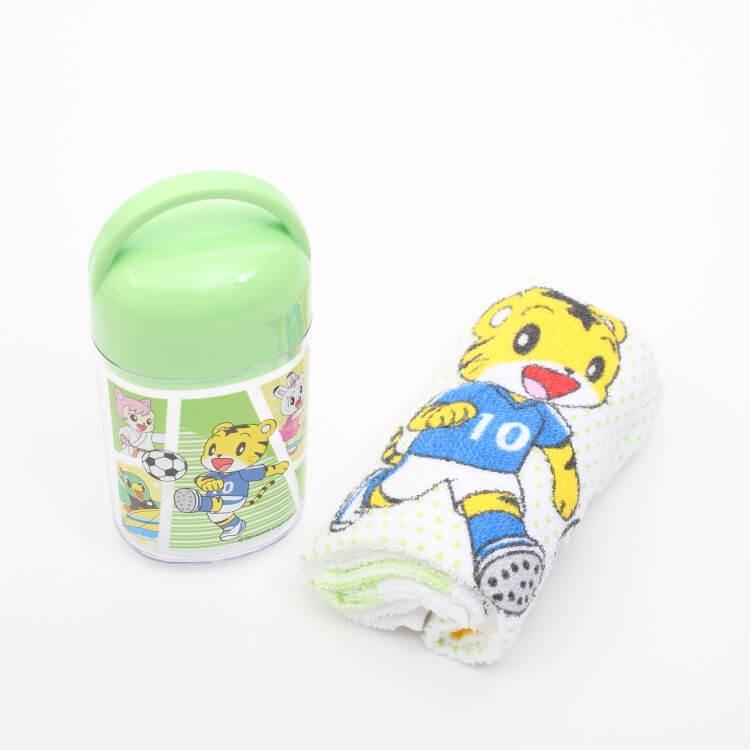 おしぼり しまじろう ケース付おしぼり しまじろう スポーツ Oa5 おしぼり ケース付 しまじろう 子供用 ランチグッズ ピクニック お出かけ 運動会 行事 遠足 Z エランドショップ 通販 Yahoo ショッピング