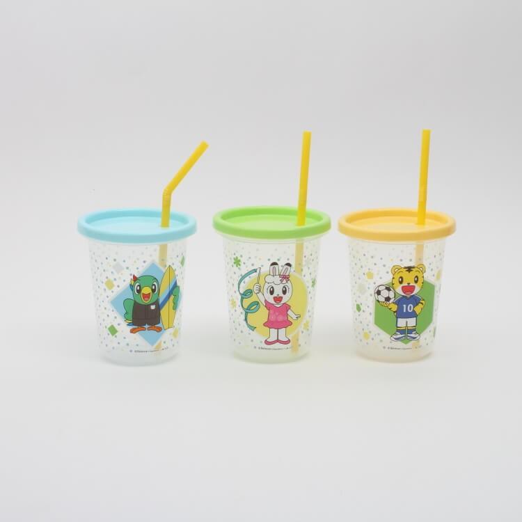 タンブラー しまじろう ストロー付タンブラー3個 しまじろう スポーツ Sih3st タンブラー ストロー付き ストローコップ フタ付きカップ 子供用 軽い パーティー Z エランドショップ 通販 Yahoo ショッピング