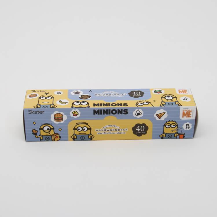 小分け袋 ミニオン わくわくパック40p ミニオン Wap2 ポリ袋 お菓子袋 ビニール袋 ビニル袋 保存袋 箱入り 小分け 柄入り キャラクタープリント プレゼント Z281 エランドショップ 通販 Yahoo ショッピング