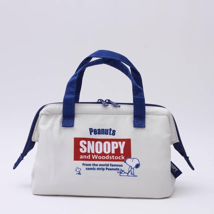 ランチバッグ スヌーピー がま口型ランチバッグ スヌーピー レトロラベル Kga1 お弁当バッグ がま口バッグ 保冷バッグ 保温バッグ ダブルファスナー Z エランドショップ 通販 Yahoo ショッピング