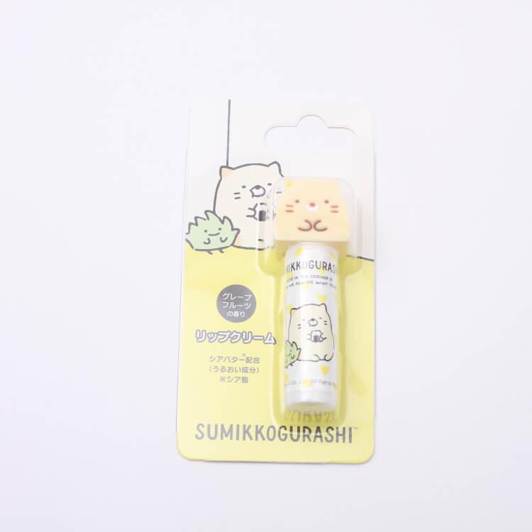 リップクリーム すみっコぐらし マスコットリップクリーム すみっコ ねこ Cmcl1 お出かけ 外出 携帯 うるおい 保湿 ケア 唇 くちびる シアバター配合 可愛い Z エランドショップ 通販 Yahoo ショッピング