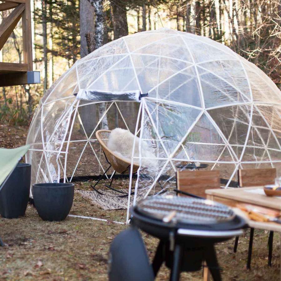 ★レア物 新品未開封 ガーデンコテージ 白フレーム サンルーム ドームテント ビニールテント 次世代ドーム型テント アウトドア 防災 商業施設 イベント テント タープ 家庭菜園 【VQL1440180548】(50622円)