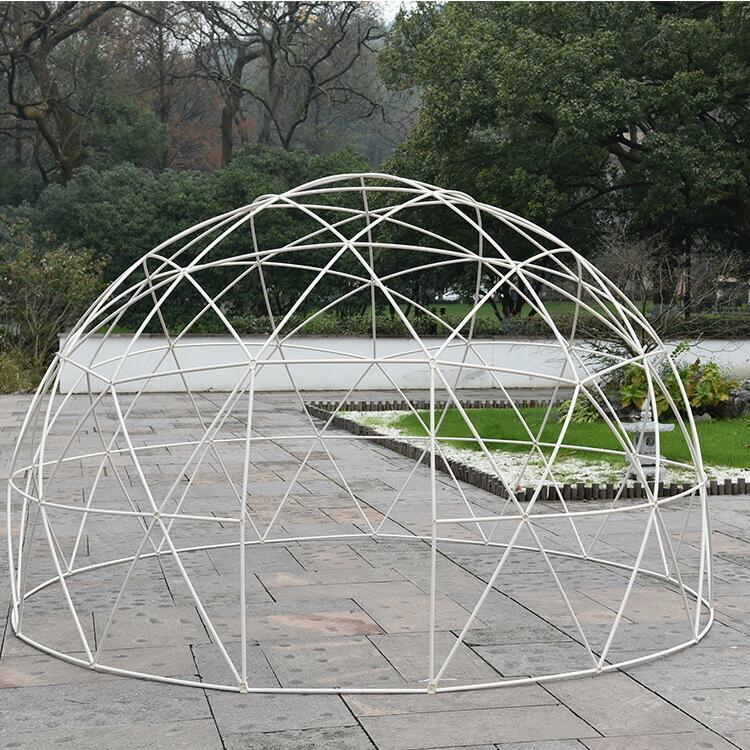 ★レア物 新品未開封 ガーデンコテージ 白フレーム サンルーム ドームテント ビニールテント 次世代ドーム型テント アウトドア 防災 商業施設 イベント テント タープ 家庭菜園 【VQL1440180548】(50622円)