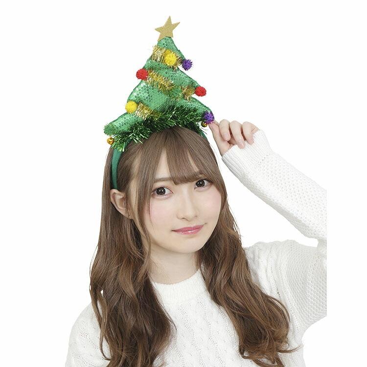 クリスマス コスプレ ツリー 光るツリーカチューシャ クリスマスツリー 小物 発光 衣装 コスチューム 店舗 イベント 販促 男女兼用 おもしろ 面白い Z エランドショップ 通販 Yahoo ショッピング