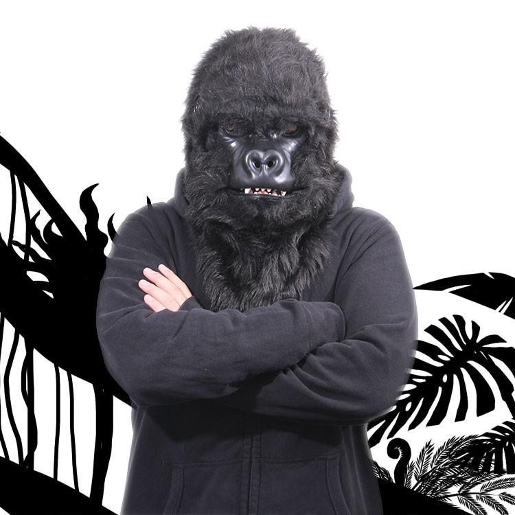 アニマルマスク 仮装 かぶりもの ムービングマスク 口が動くアニマルマスク ウルフ ホワイトタイガー ハスキー ゴリラ ライオン パグ オオカミ男 狼男 Z6160 エランドショップ 通販 Yahoo ショッピング