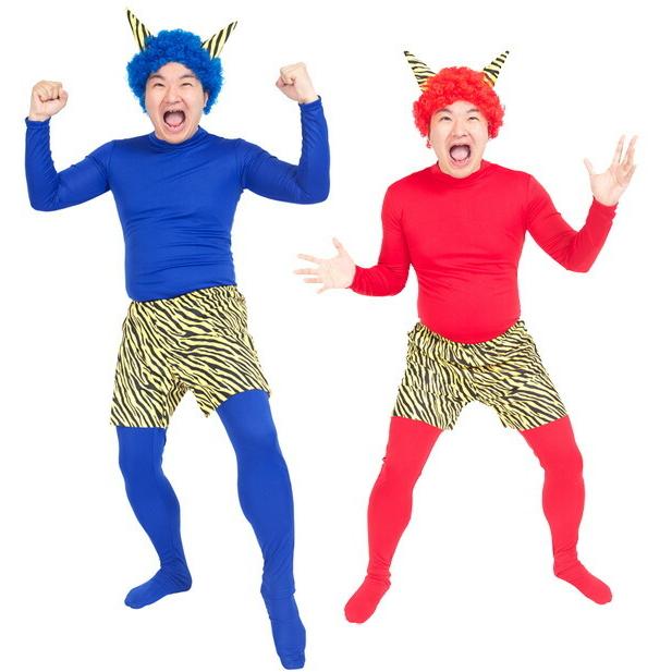 赤鬼 青鬼お得コスプレセット 鬼 節分 コスプレ 衣装 フルセット スーパー赤鬼 スーパー青鬼 豆まき コスチューム 仮装 幼稚園 保育園 学校 イベント Z7994 エランドショップ 通販 Yahoo ショッピング