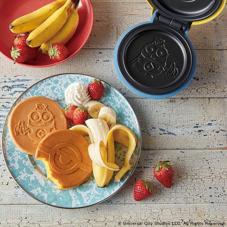 パンケーキ Minion レコルト スマイルベイカー ミニ ミニオンズ ボブ バナナ イエロー ホットサンド 簡単 スイーツ ホットケーキ かわいい パンケーキ デザート S 生活雑貨 通販 ランデルストア 通販 Yahoo ショッピング