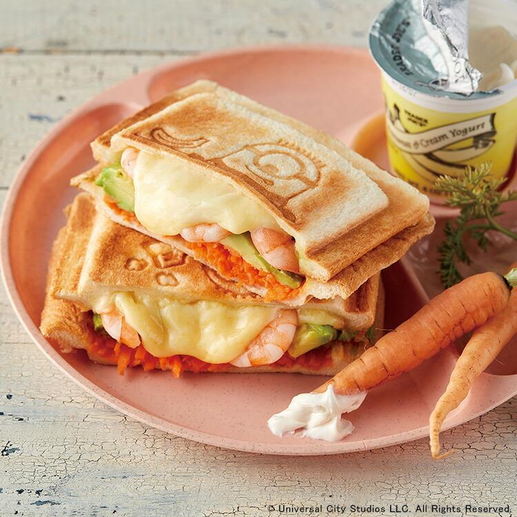 ホットサンドメーカー レコルト ホットサンドメーカー プラッド ミニオン仕様 Minion ミニオン ミニオンズ ボブ Recolte 耳ごと 家庭用 両面焼き S40 生活雑貨 通販 ランデルストア 通販 Yahoo ショッピング