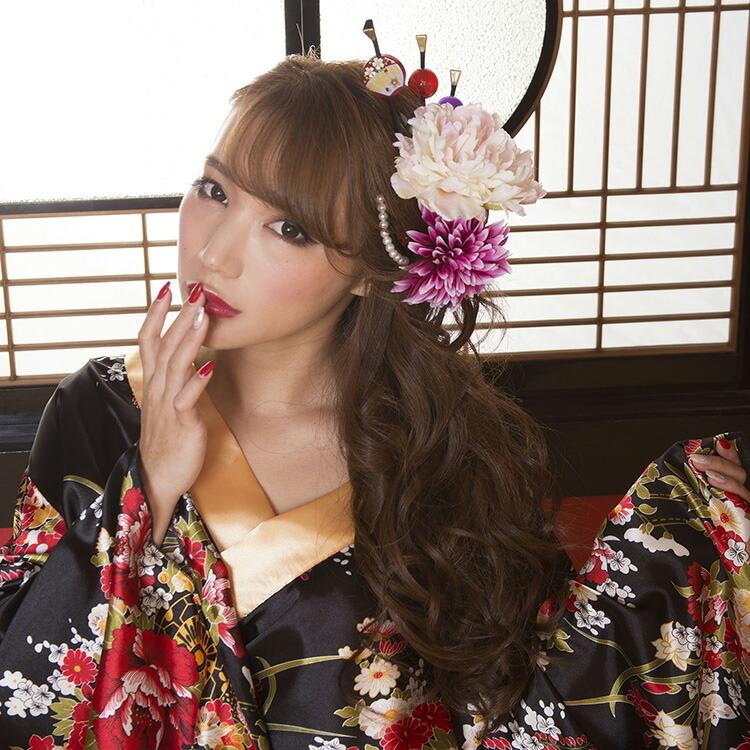 コスプレ 和風 小物 花鳥風月 桜かんざし アクセサリー 衣装 仮装 ハロウィン ハロウィーン パーティー コスチューム 結婚式 二次会 余興 Z 生活雑貨 通販 ランデルストア 通販 Yahoo ショッピング
