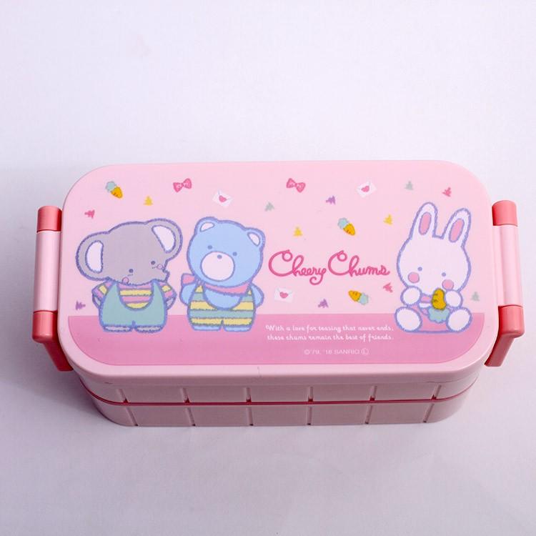弁当箱 チアリーチャム レディース 2段 ランチボックス チアリーチャム Yzw3 キャラクター サンリオ チアリーチャム 弁当箱 2段 ランチ 子ども 子供 幼稚園 Z7 生活雑貨 通販 ランデルストア 通販 Yahoo ショッピング
