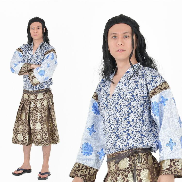 ハロウィン コスプレ 衣装 浦島太郎 ウィッグ付き セット メンズ 男性 浦島太郎プレミアム うらちゃん 浦ちゃん 衣装 仮装 三太郎 昔話 英雄 時代劇 和風 Z 生活雑貨 通販 ランデルストア 通販 Yahoo ショッピング