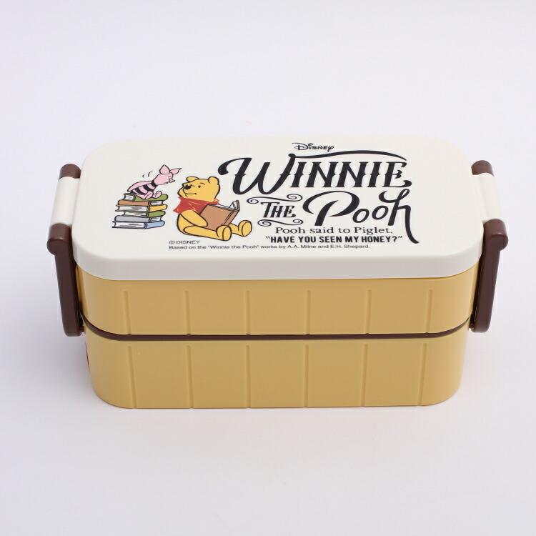 弁当箱 くまのプーさん タイトランチボックス2段 Pooh Reading Yzw3 キャラクター ディズニー くまのプーさん 弁当 弁当箱 2段 ランチ 子ども 子供 お出かけ Z 生活雑貨 通販 ランデルストア 通販 Yahoo ショッピング