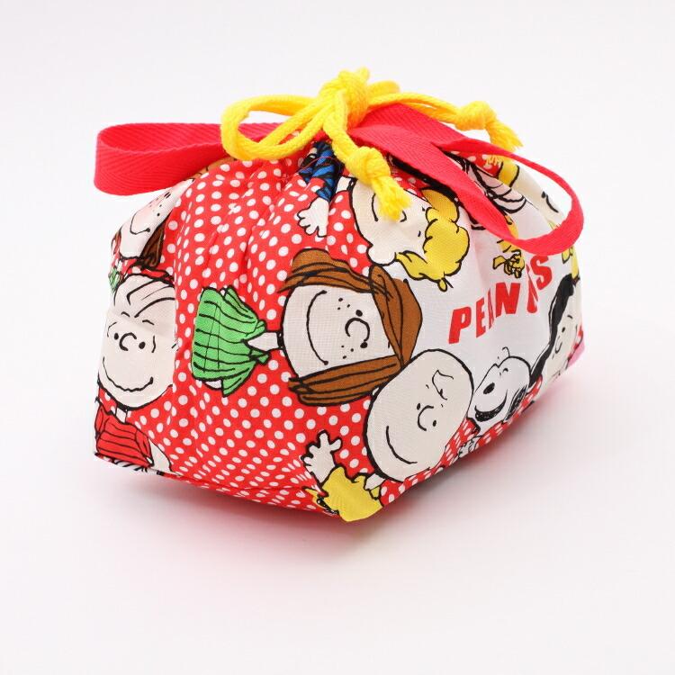 弁当袋 スヌーピー ランチ巾着 Peanutsフレンズ Kb7 キャラクター スヌーピー 弁当袋 巾着 子ども 子供 ランチ お弁当 お出かけ Z 生活雑貨 通販 ランデルストア 通販 Yahoo ショッピング