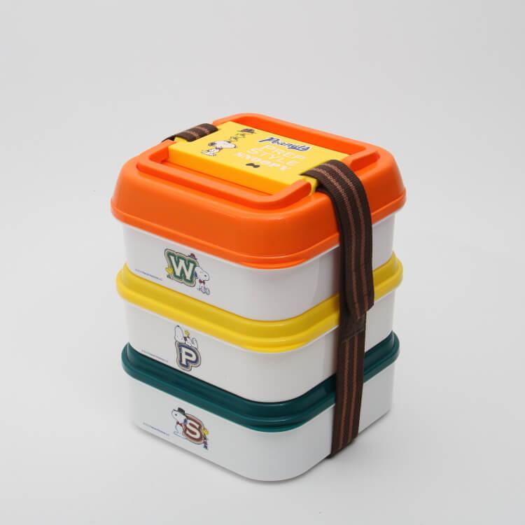 行楽用弁当箱 スヌーピー ピクニック3段ランチボックス Snoopy プレッピースタイル P23 大型弁当箱 大容量 ランチボックス お弁当箱 行楽用 3段 三段 弁当箱 Z223 生活雑貨 通販 ランデルストア 通販 Yahoo ショッピング