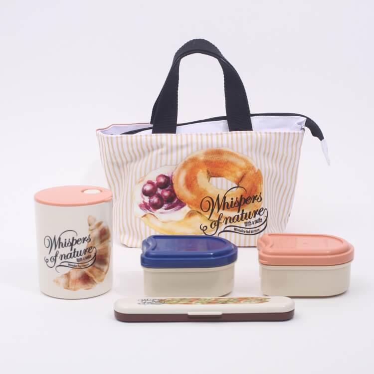 弁当箱セット ランチバッグ付き 弁当箱 ポット ポット付ランチセット バッグ付 ベーカリー ベーグル Kpl6 お弁当箱 セット かわいい おしゃれ オシャレ Ol Z 生活雑貨 通販 ランデルストア 通販 Yahoo ショッピング