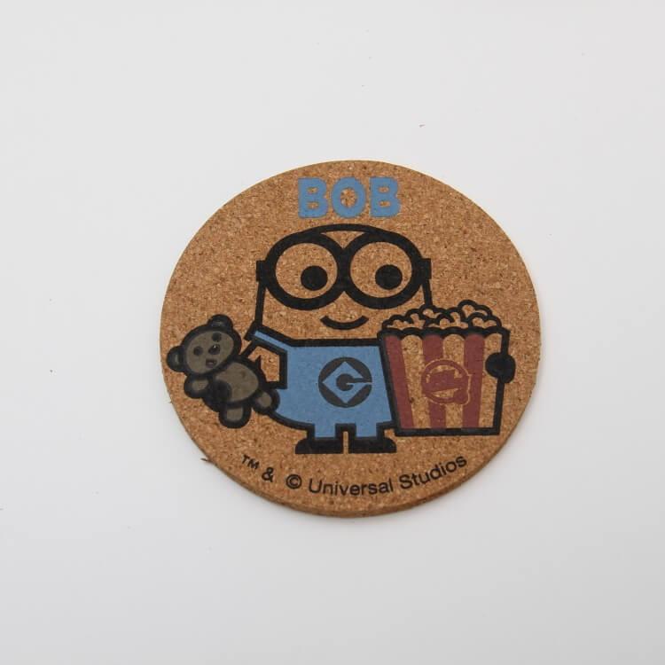 コースター ミニオン コルクコースター4p ミニオン Ctc1s コースター コルクコースター ミニオン ユニバーサル キャラクターグッズ 丸型 おもてなし 来客 Z 生活雑貨 通販 ランデルストア 通販 Yahoo ショッピング