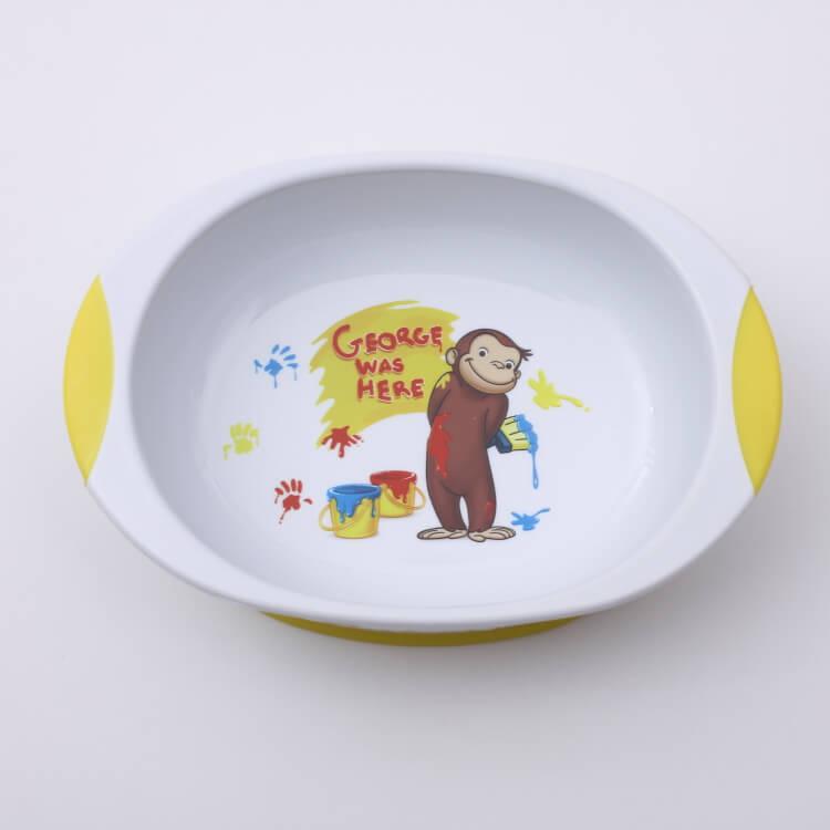 ベビー食器 おさるのジョージ すくいやすいベビー小鉢 おさるのジョージ Wp4 赤ちゃん ベビー用 食器 小鉢 深皿 お椀 軽い 丈夫 プラスチック食器 食べやすい Z 生活雑貨 通販 ランデルストア 通販 Yahoo ショッピング