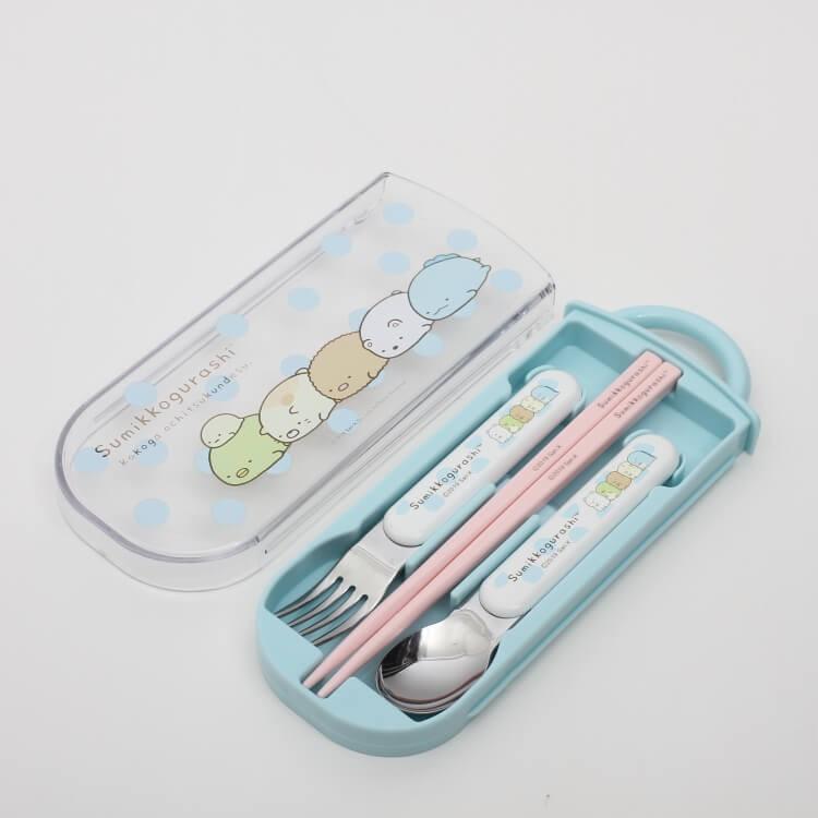 トリオセット すみっコぐらし 食洗機対応スライド式トリオ すみっコぐらし Tacc2 箸セット 箸箱セット カトラリーセット 携帯用箸 弁当用箸 はし ハシ Z265 生活雑貨 通販 ランデルストア 通販 Yahoo ショッピング