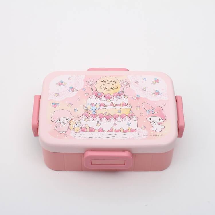 お弁当箱 マイメロディ 4点ロックランチボックス Mm いちごのケーキ Yzfl7 汁漏れしにくい 深め プラスチック 子供用 子ども用 女の子 お弁当箱 Z 生活雑貨 通販 ランデルストア 通販 Yahoo ショッピング