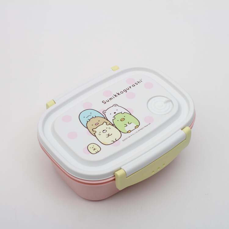 弁当箱 すみっコぐらし ラク軽弁当箱 M すみっコぐらし Xpm4 冷凍可 冷凍できる お弁当箱 ランチボックス 保存容器 軽量 軽い 仕切り付き エアーバルブ付き Z 生活雑貨 通販 ランデルストア 通販 Yahoo ショッピング