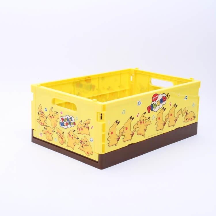 収納ボックス ピカチュウ 折りたたみコンテナーm ピカチュウ Cto2 折り畳み 折畳み 収納 コンテナボックス コンテナ収納 おもちゃ入れ 整理整頓 入れ物 Z285 生活雑貨 通販 ランデルストア 通販 Yahoo ショッピング