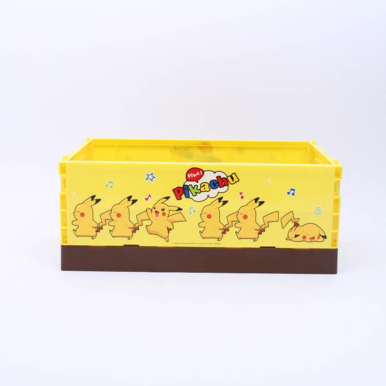 収納ボックス ピカチュウ 折りたたみコンテナーm ピカチュウ Cto2 折り畳み 折畳み 収納 コンテナボックス コンテナ収納 おもちゃ入れ 整理整頓 入れ物 Z285 生活雑貨 通販 ランデルストア 通販 Yahoo ショッピング