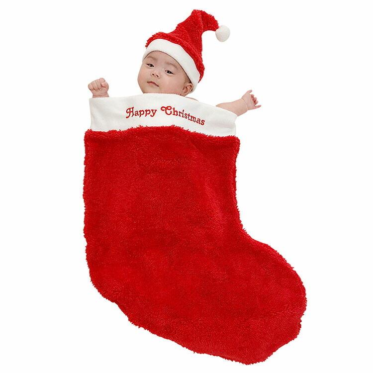 クリスマス 衣装 ベビー クリスマスビッグソックス コスプレ 衣装 着ぐるみ きぐるみ かわいい 可愛い 男の子 女の子 赤ちゃん 子ども 子供 コスチューム Z 生活雑貨 通販 ランデルストア 通販 Yahoo ショッピング