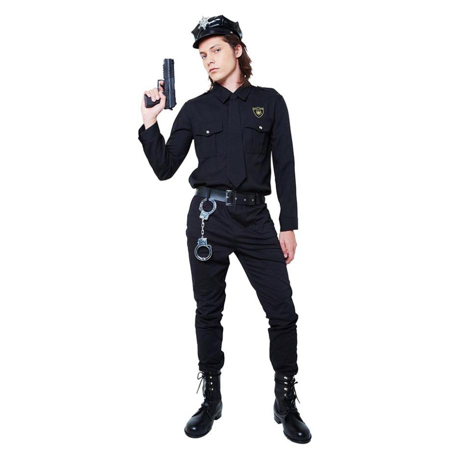 ハロウィン コスプレ ポリス マジカルポリス メンズ 手錠付き 警察 警官 コスチューム 男性用 大人 仮装 Z6747 生活雑貨 通販 ランデルストア 通販 Yahoo ショッピング