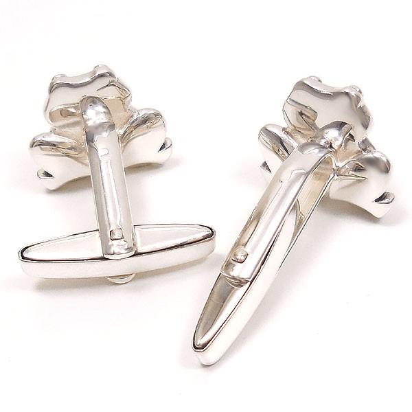 カフスボタン カフリンクス シルバー925 カエル ドイツ製 クイーン