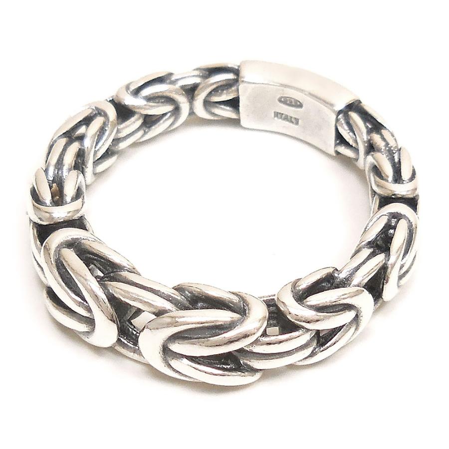 リング 指輪 メンズ シルバー925 ビザンチンチェーンデザイン 17号