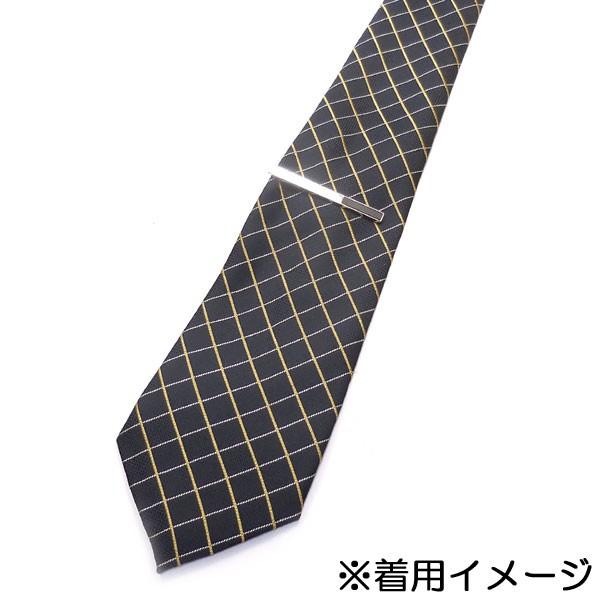 タイバー タイピン ネクタイピン シルバー925 オニキス 長角 ドイツ製 メンズ プレゼント ギフトの画像
