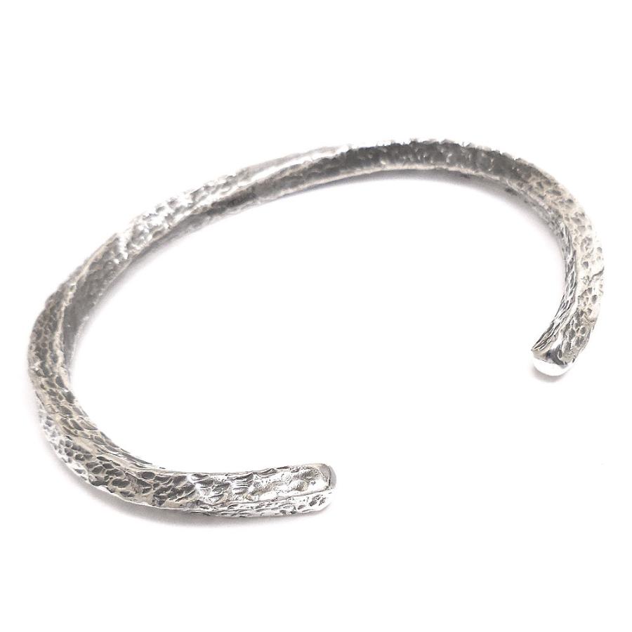 市松 バングル シルバー 幅8.5mm 市松 シルバー スパイラル バングル