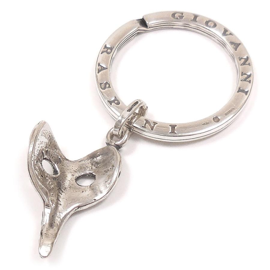 キーリング キーホルダー シルバー925 ベネチアンマスク ペストマスク