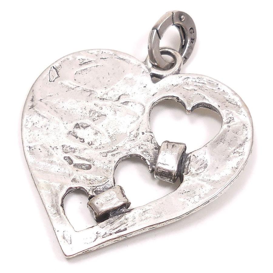 チャーム ペンダントトップ シルバー925 クレイジーハート トリロジー イタリア製 CHARMS＆Co. レディース メンズ