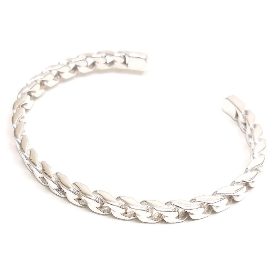 e-1] Silver925 ⁄ 93g SKULL ループ 極太 喜平ブレス シルバー925