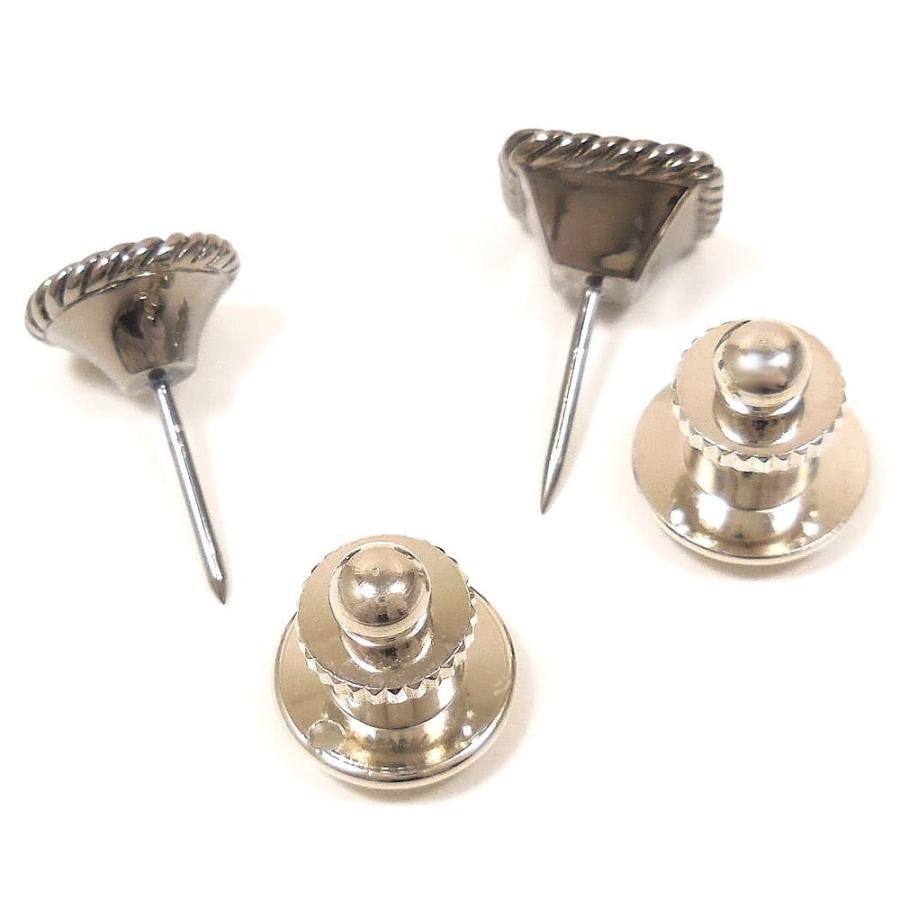 entiere（アンティエーレ） ペアブローチ ラペルピン シルバー925