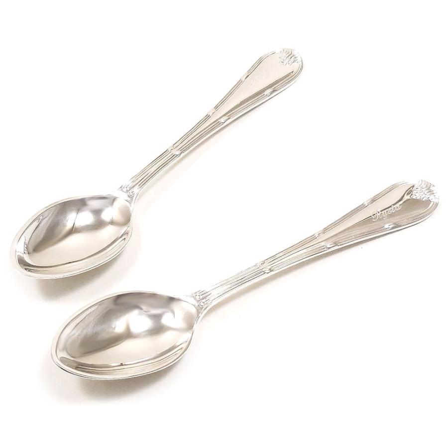 ペア コーヒースプーン お名入れ 刻印 シルバー925 銀製 ウェディング 銀婚式 おうち時間 Stay Home 父の日 プレゼント ギフト C Sp Pair インポートギフト アンティエーレ 通販 Yahoo ショッピング