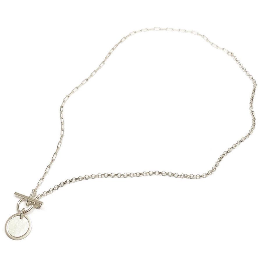 entiere（アンティエーレ） ネックレス シルバー925 マンテル Tバー